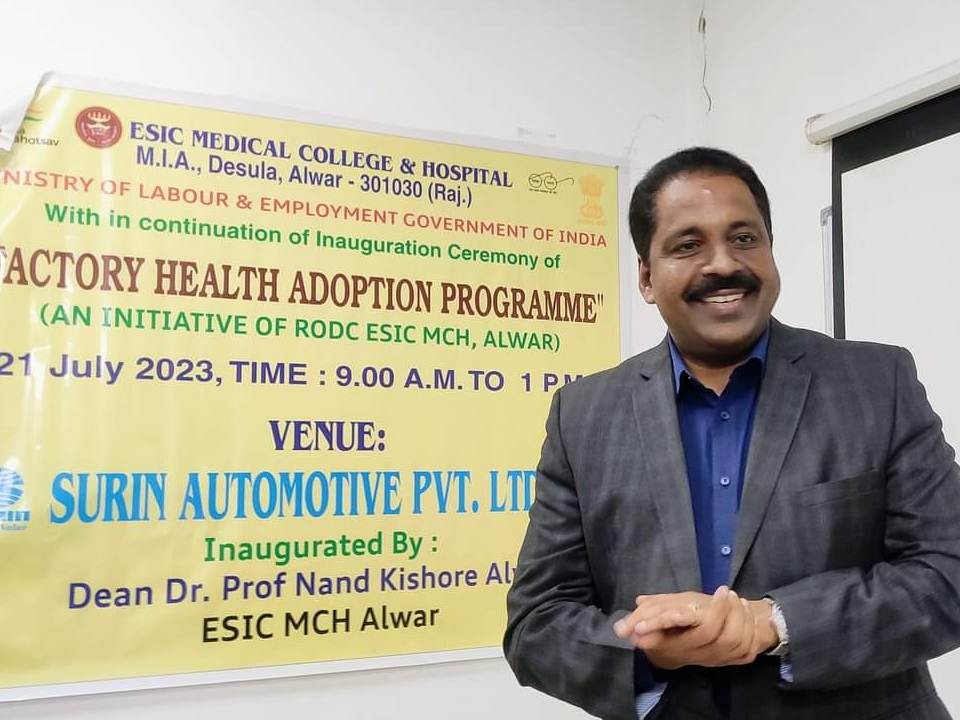 Surin Automative PVT LTD Factory Health Adoption Programme 21-07-2023